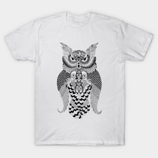 Mehendi owl T-Shirt